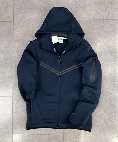 سویشرت NIKE TECH FLEECE 2021 رنگ NAVY سایز M